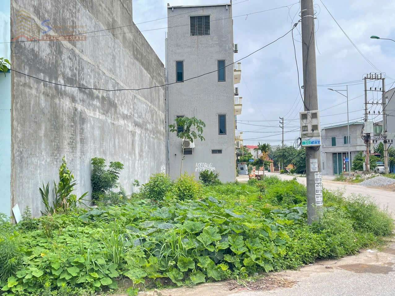 Bán đât lô góc bìa đỏ khu tân phượng tân mỹ thành phố Bắc giang